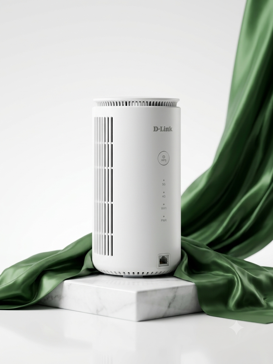 D-Link DWR-2000U 5G CPE AX1800 Wi-Fi 6 Router – Ultra-Fast Wireless Speed, SIM Card Slot, Gigabit Ports & Wide Coverage