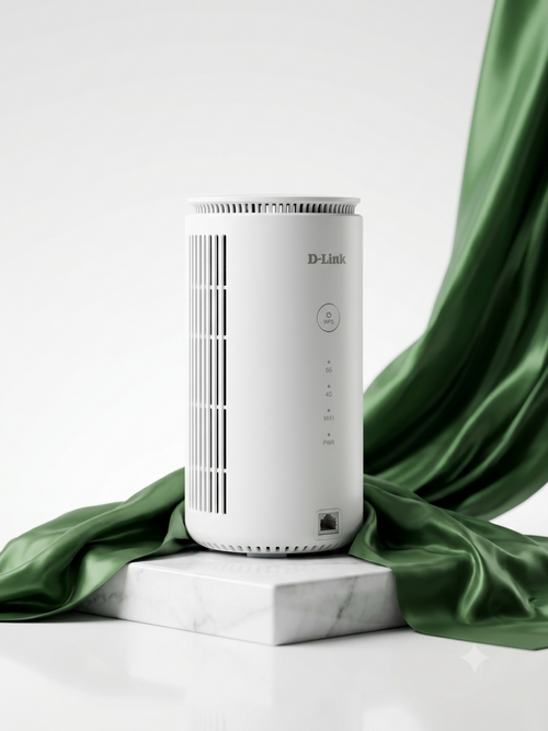 D-Link DWR-2000U 5G CPE AX1800 Wi-Fi 6 Router – Ultra-Fast Wireless Speed, SIM Card Slot, Gigabit Ports & Wide Coverage