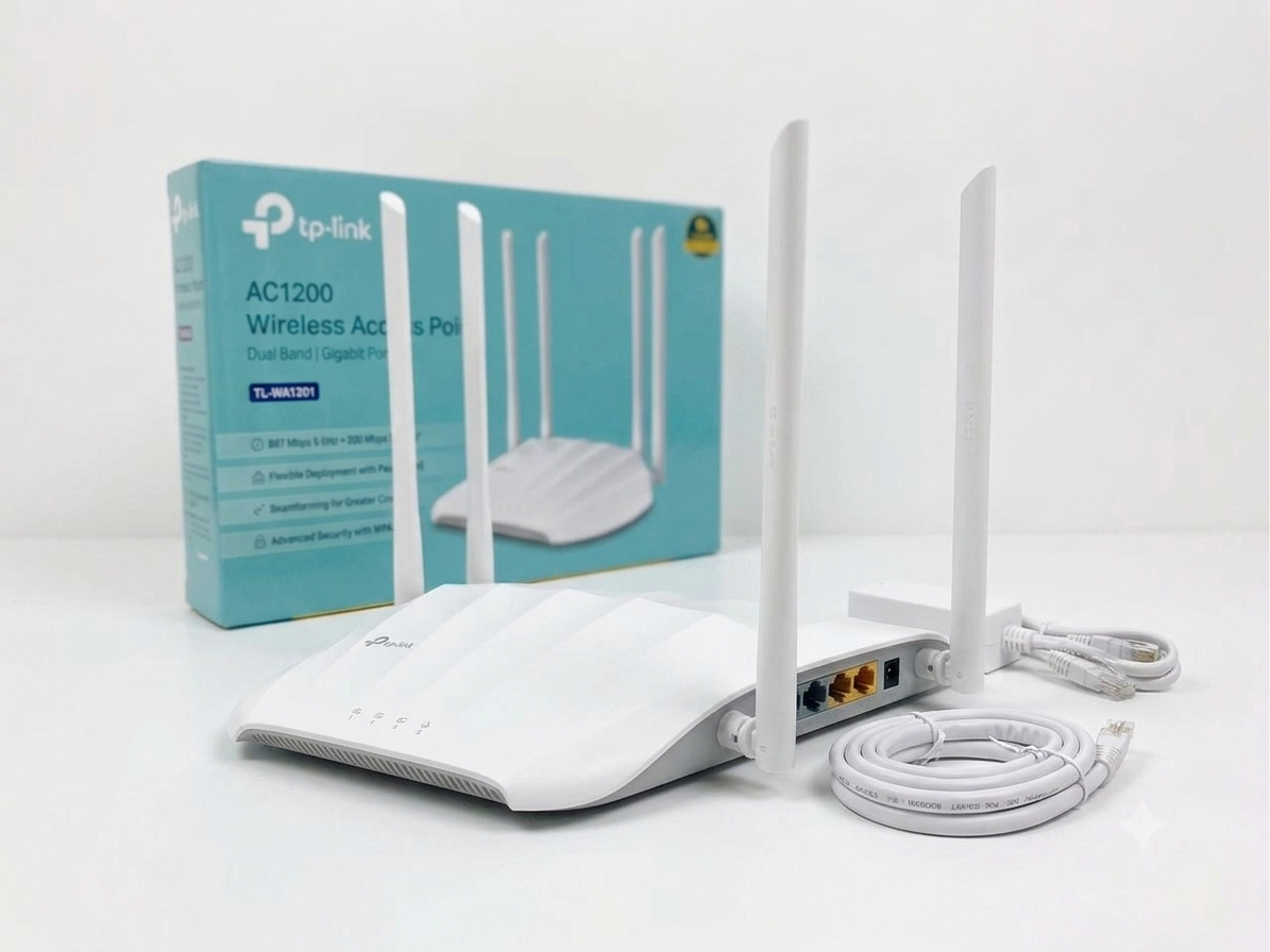 TP-Link TL-WA1201 AC1200 Dual Band Wireless Access Point (Gigabit Port, Passive PoE)